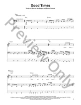 Good Times Guitar and Fretted sheet music cover